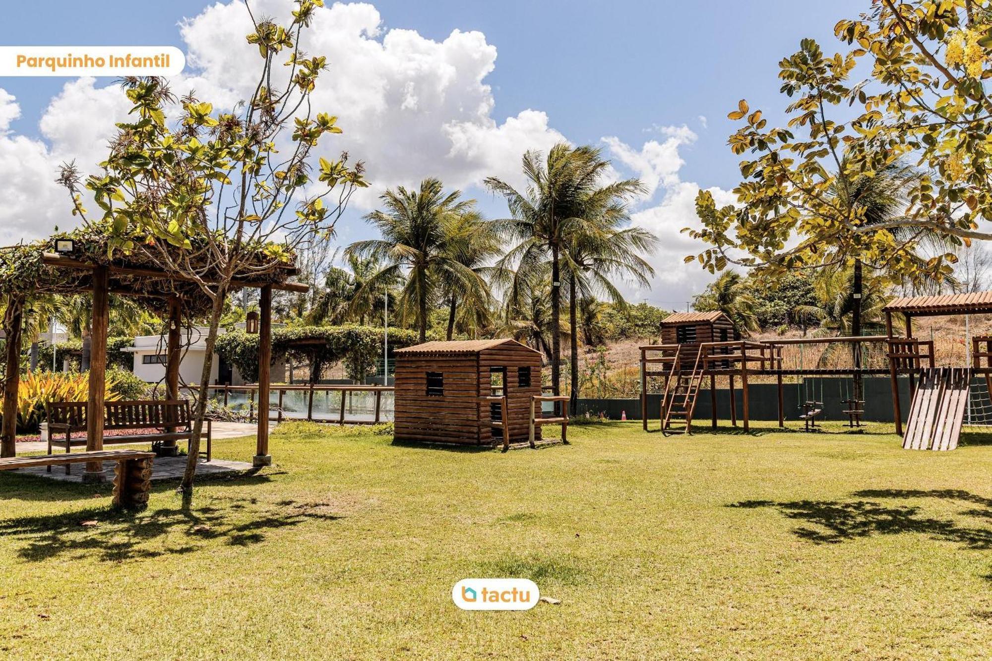 Apartamento confortável e espaçoso de 78 m2 perfeito para aproveitar o verão no Wai Wai Cumbuco por Tactu Exterior foto
